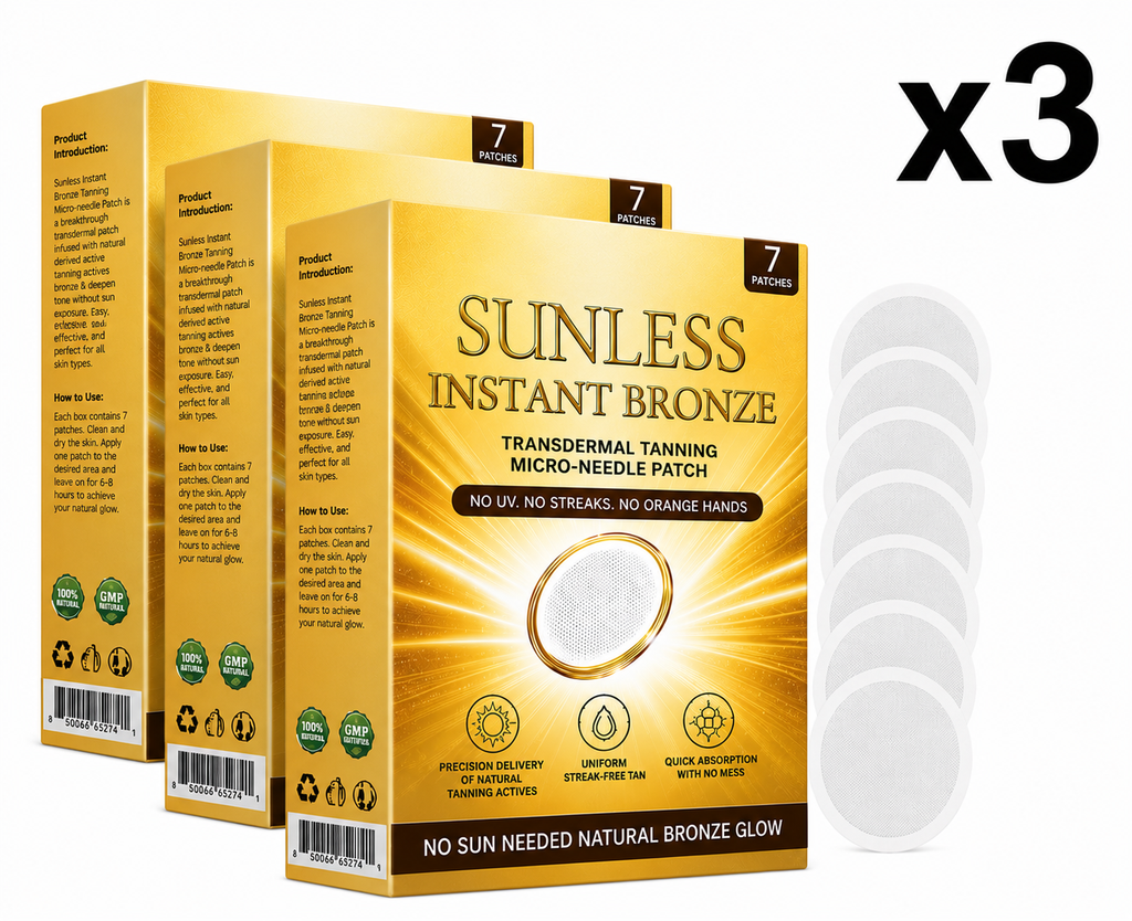 Sunless Natural Glow Tanning Microdarts Patch USA Serenzza