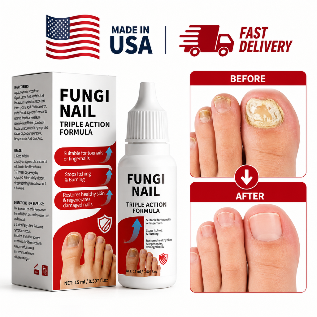 Fungi Nail Anti-Fungal Liquid Herbal Extracts Toenail Fungus Treatment Safe Us Serenzza