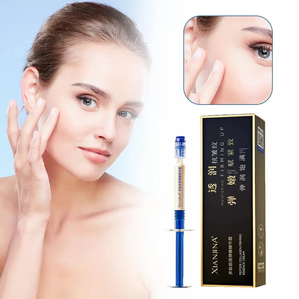 Polypeptide Collagen Elasticity Essence Cream, Fast-absorbing, Effectively Improves Dryness, Fine Lines, And Sagging