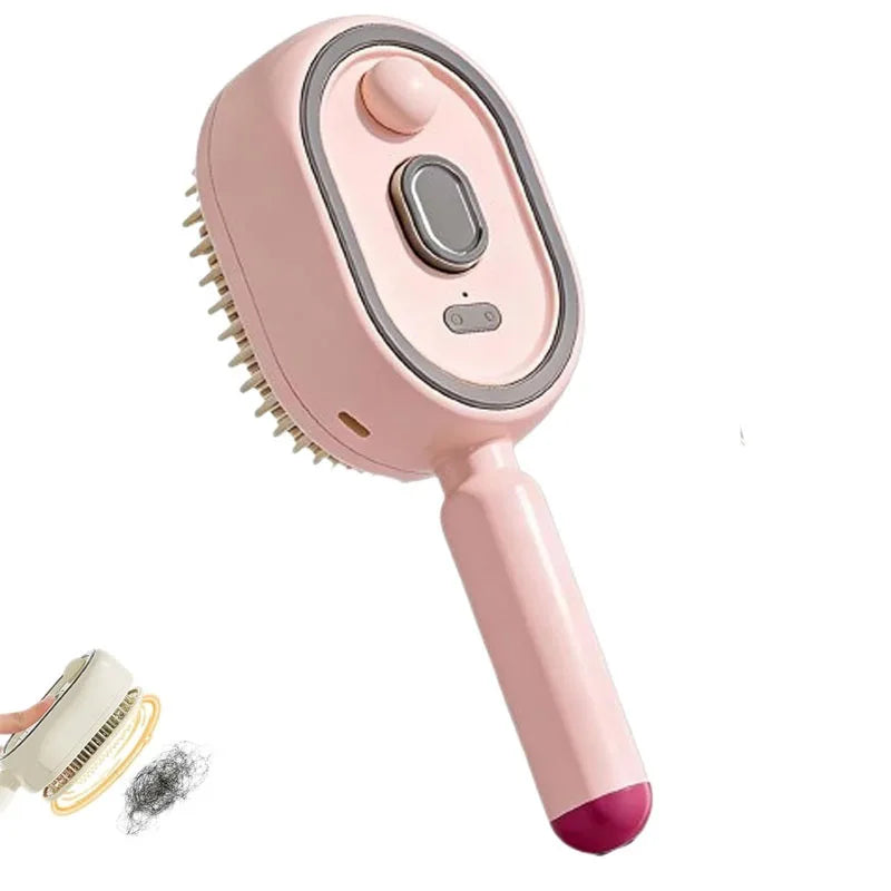 3-in-1 Electric Scalp Massager Brush with Spray Electric Spray Scalp Massage Comb 3-in-1