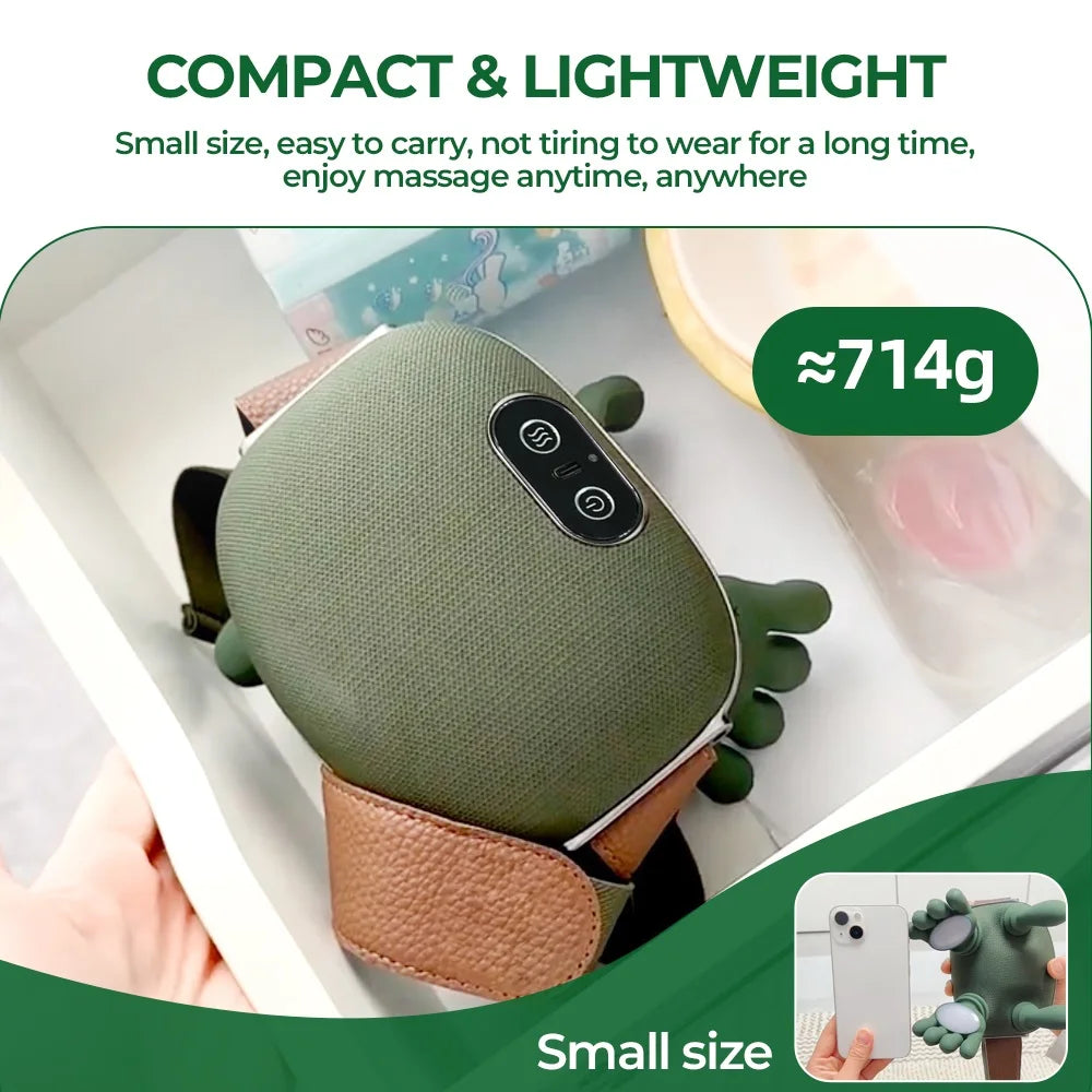 Wireless Neck & Shoulder Massager with Deep Kneading