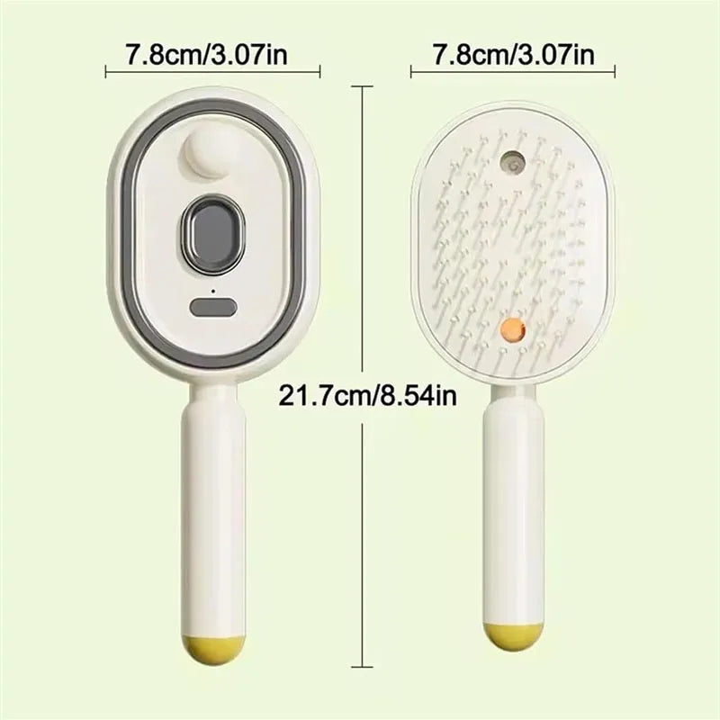 3-in-1 Electric Scalp Massager Brush with Spray Electric Spray Scalp Massage Comb 3-in-1