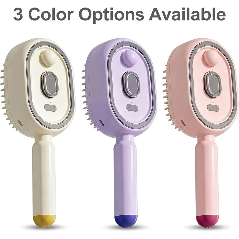 3-in-1 Electric Scalp Massager Brush with Spray Electric Spray Scalp Massage Comb 3-in-1