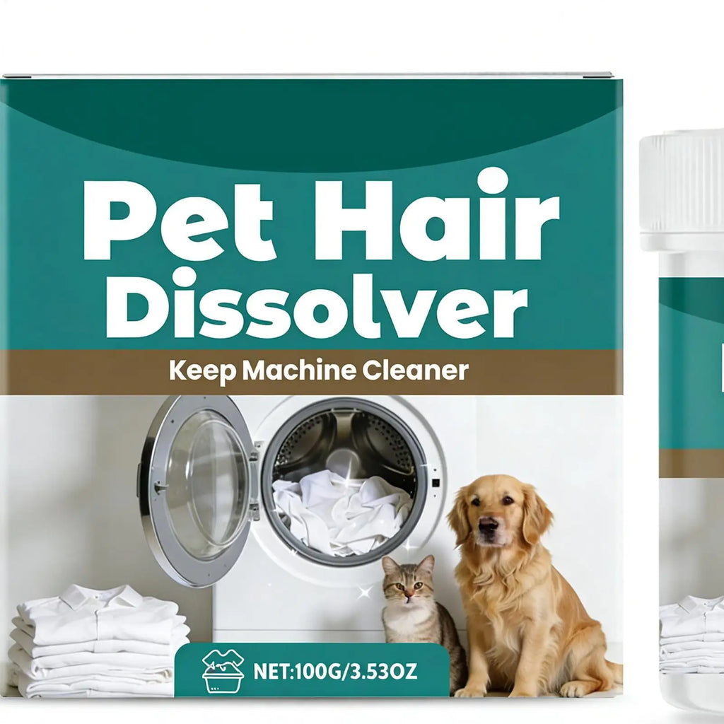 Pet Hair Dissolver washing machine Deep Cleaning Multipurpose Dissolving Agent Dog & Cat Hair Remover Dissolver for Clothes Odor