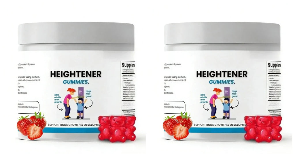 Bone Health Capsules Gummies Natural Height Growth Supplement for Kids Teens and Adults To Increase Bone Strength 60 Capsules