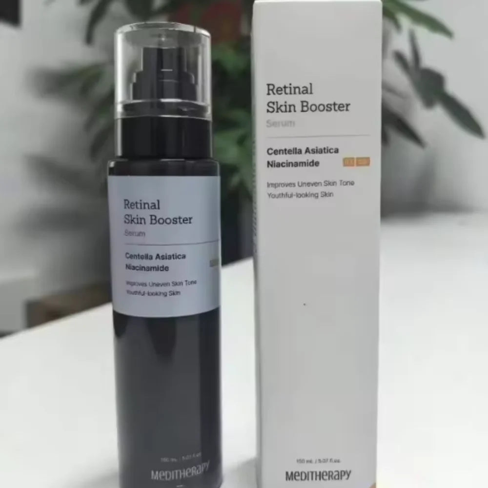 MEDITHERMAPY Soro intensificador de pele de retinol, desbotamento de manchas escuras, equilíbrio do tom da pele, melhora a linha fina, brilho, cuidados com a pele