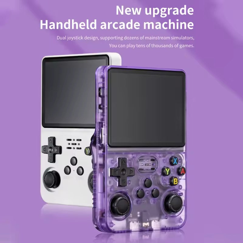 Retro Pro R36S Handheld Console – 3.5" IPS, 64 - 128GB, Preloaded Games