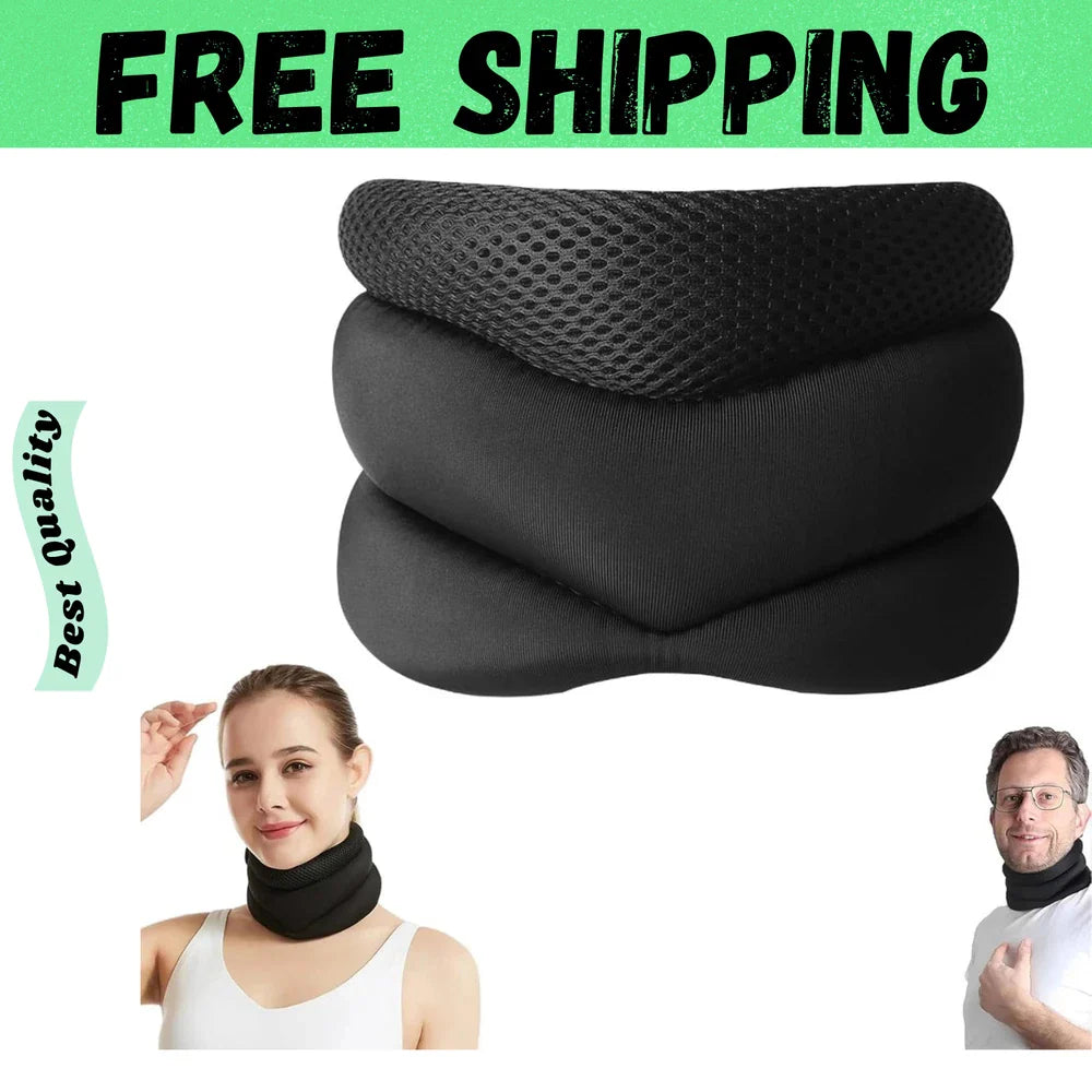 Neck Support Pillow for Ergonomic Snoring Relief, Adjustable Cervical Al