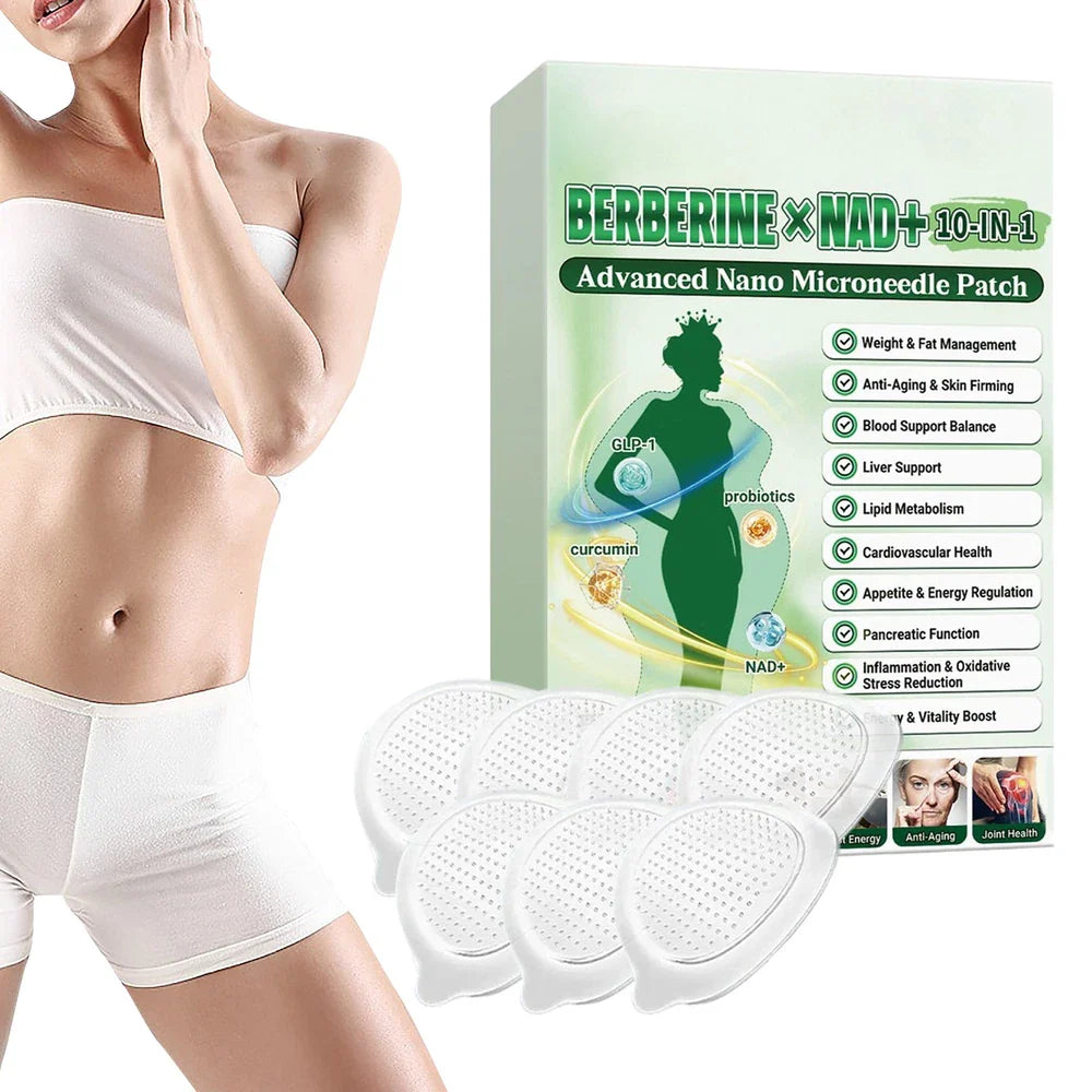 Moringa & Berberine 10-IN-1 Advanced Nano Microneedle Patch