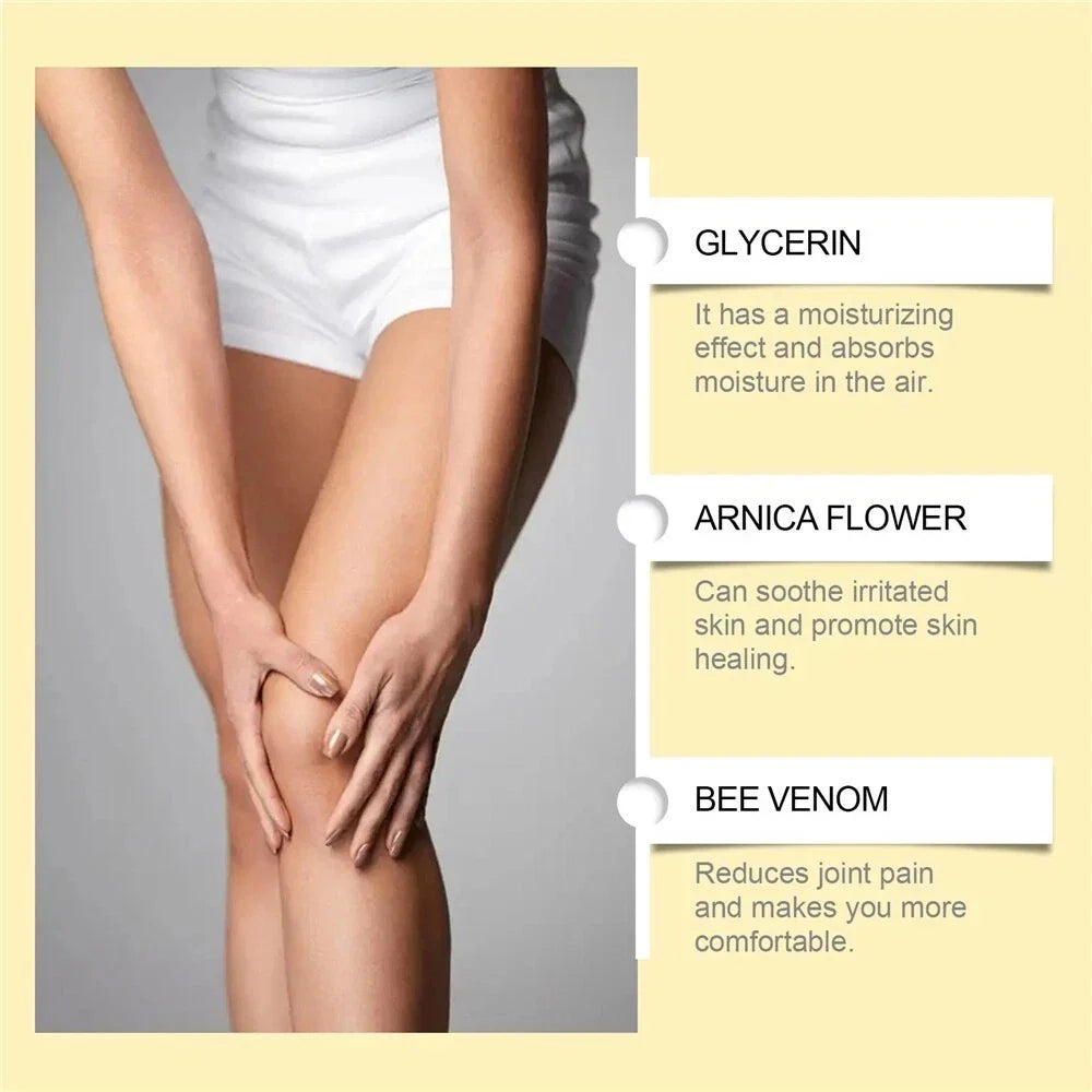 Bee Venom Joint Pain Relief Cream Joint &amp Bone Cream For Men Women Treatment