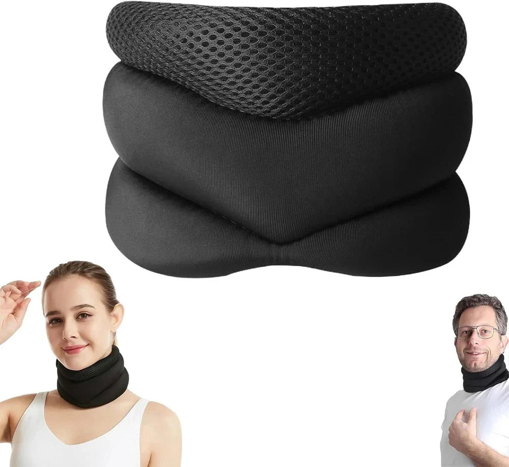 Neck Support Pillow for Ergonomic Snoring Relief, Adjustable Cervical Al