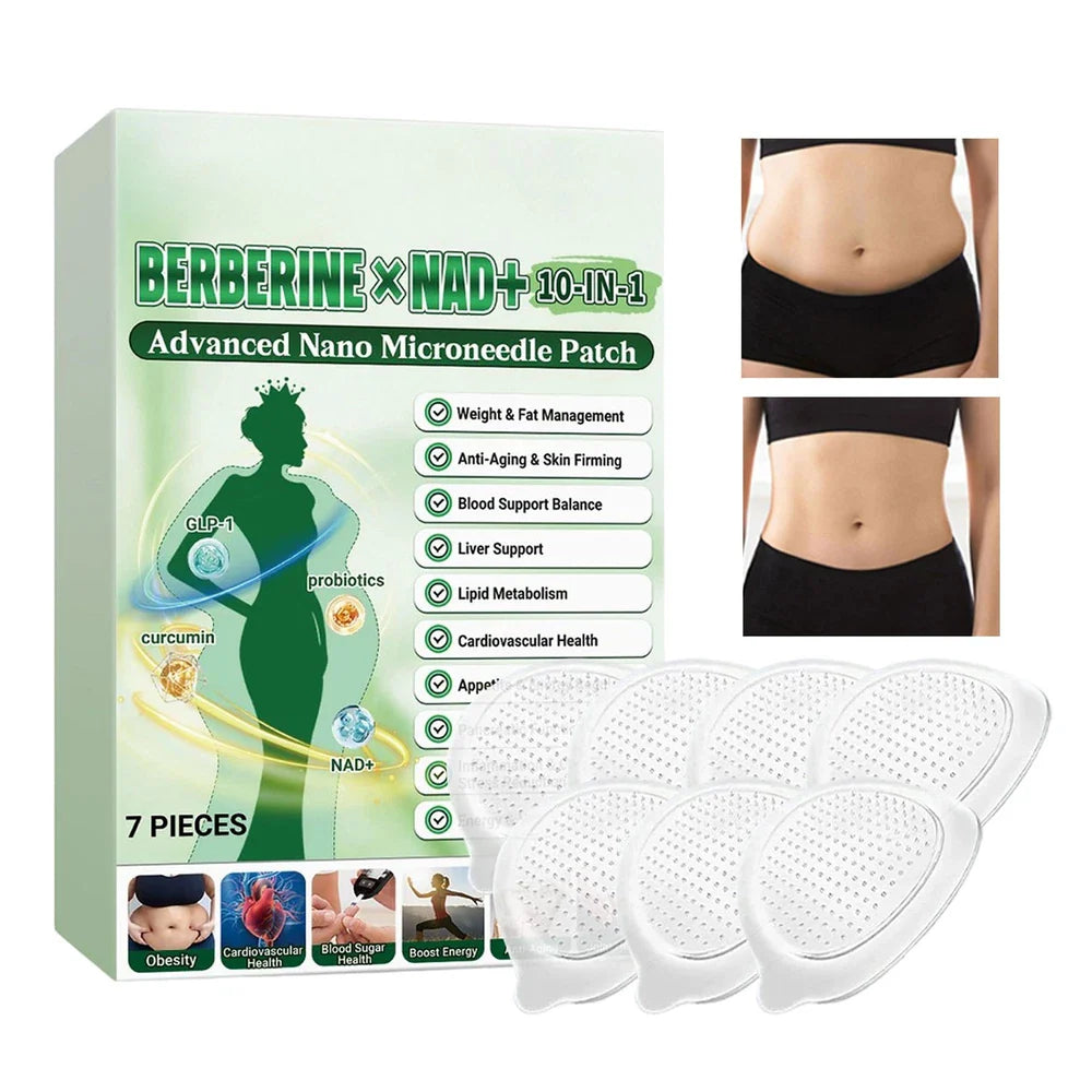Moringa & Berberine 10-IN-1 Advanced Nano Microneedle Patch