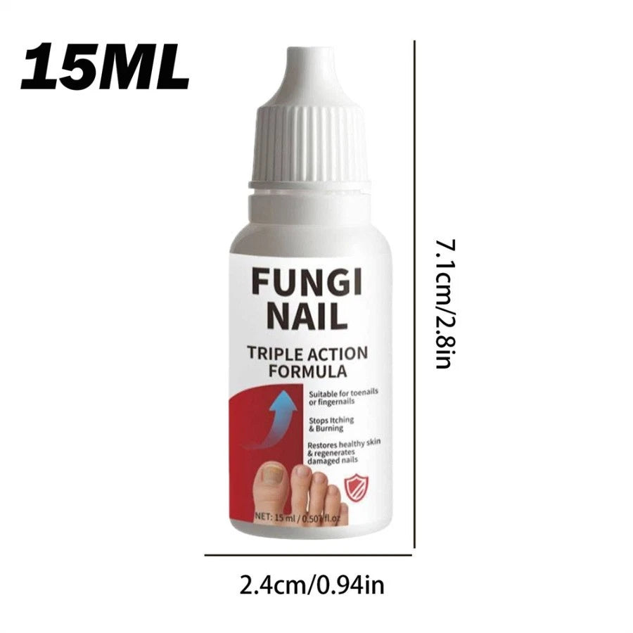 Fungi Nail Anti-Fungal Liquid Herbal Extracts Toenail Fungus Treatment Safe Us Serenzza